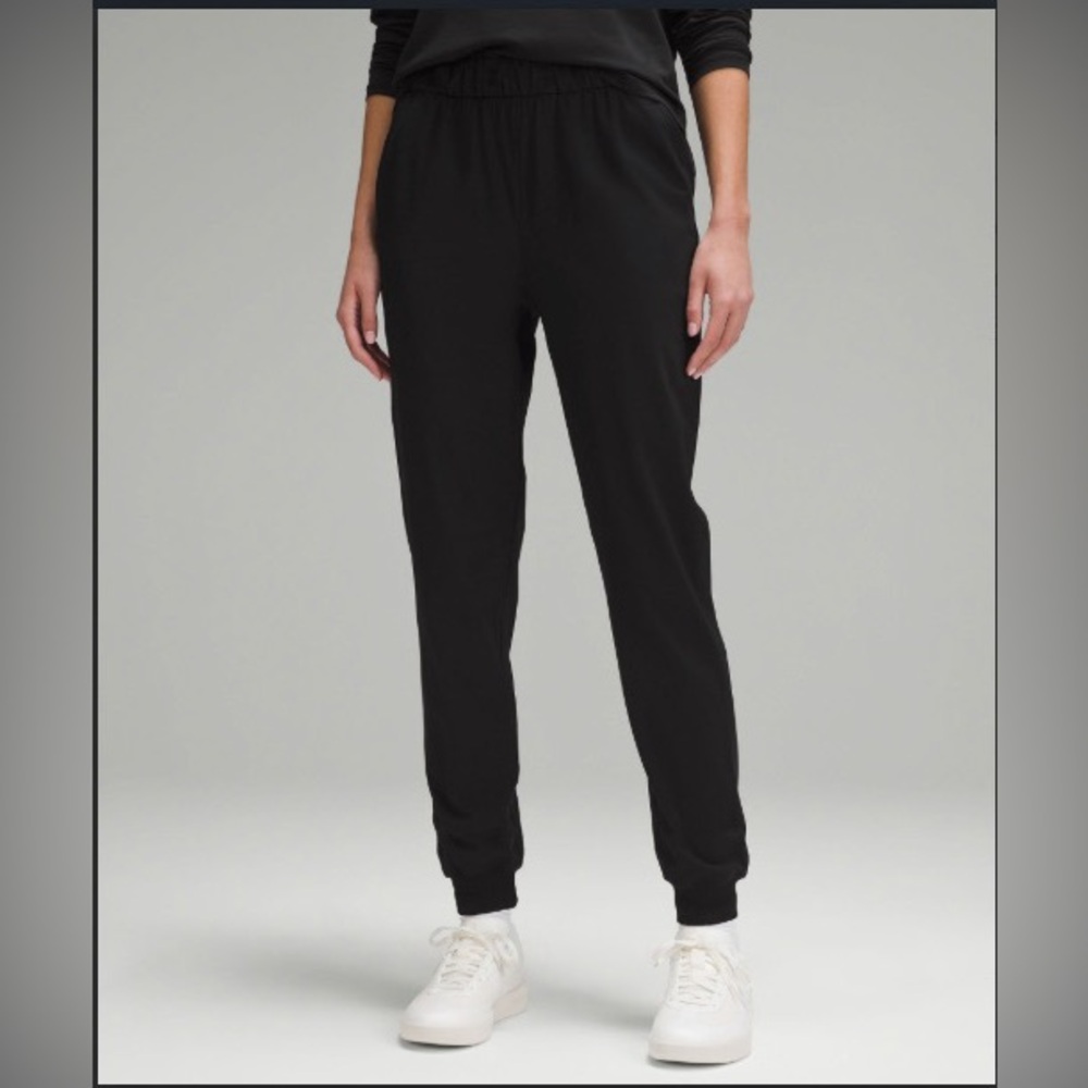 lululemon stretch high rise joggers